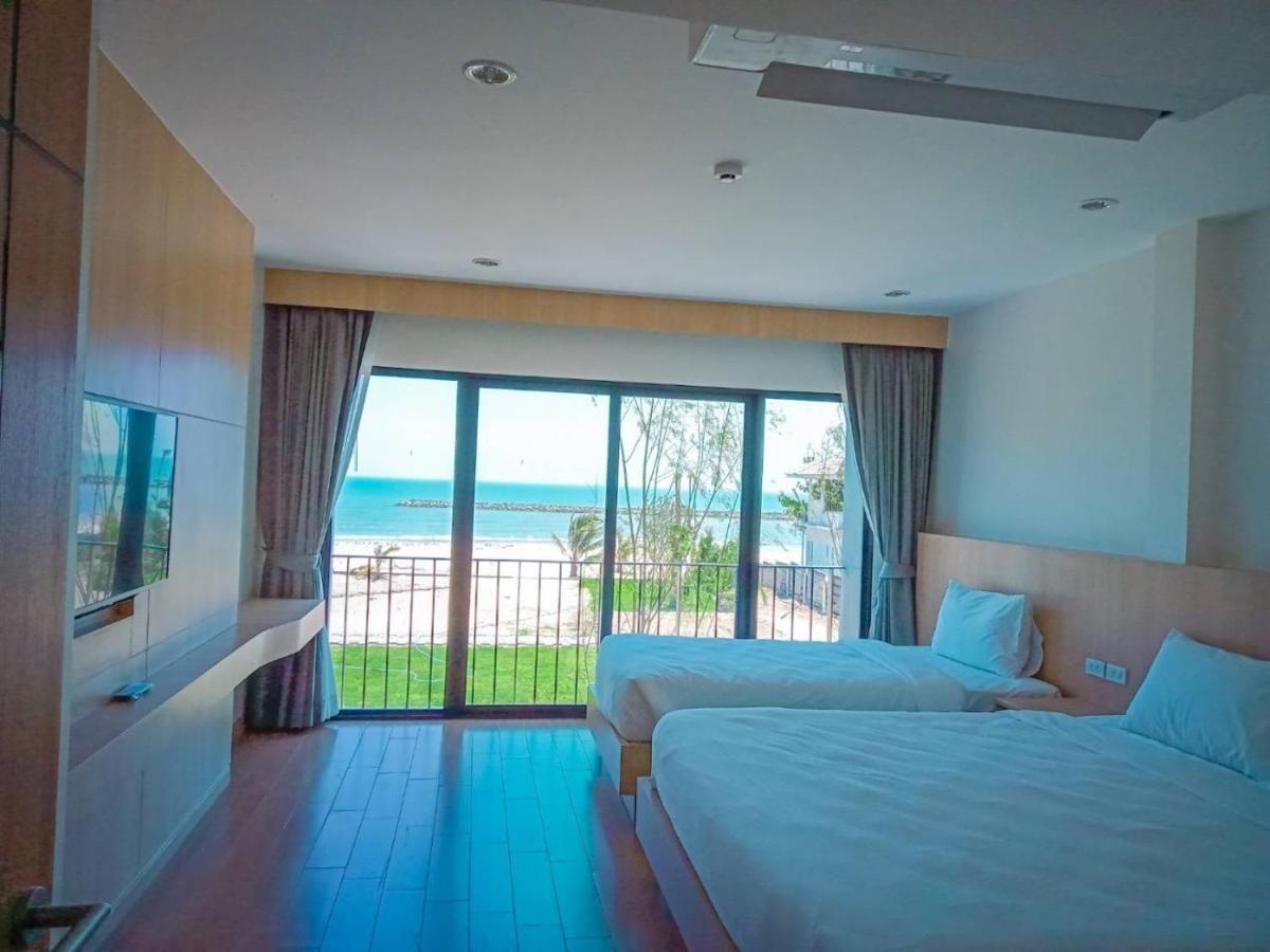 Hatchao Heritage Beach Front Resort Ban Hat Cha Samran Esterno foto